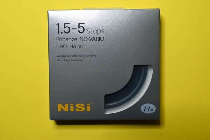 Nisi Filter ND-Vario 1,5-5 Stops Pro Nano 77 mm | rozbaleno