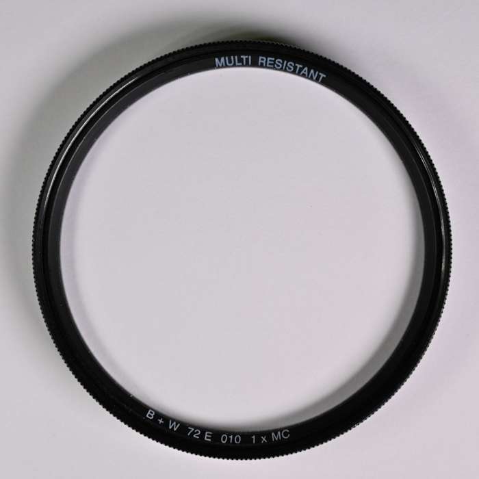 72mm B+W 72E 010 1X MC MULTI RESISTANT UV FILTER