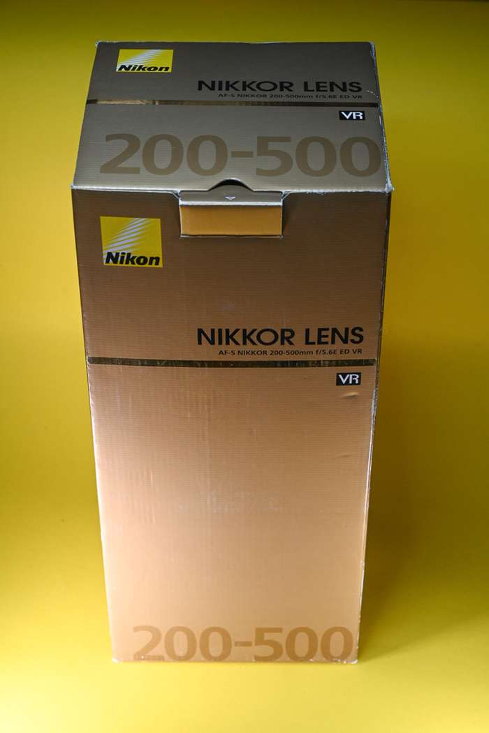 Nikon AF-S 200-500/5,6E ED VR + kamufláž | 2112176