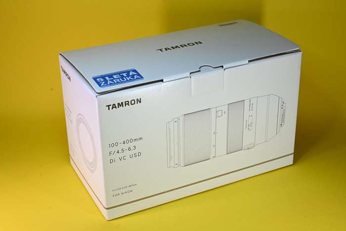 Tamron 100-400 mm f/4,5-6,3 Di VC USD pro Nikon + kamufláž | 002191