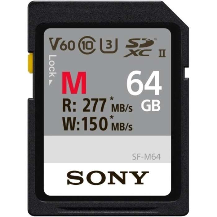 Sony SDXC UHS II W277 W150 64 GB M | paměťová karta