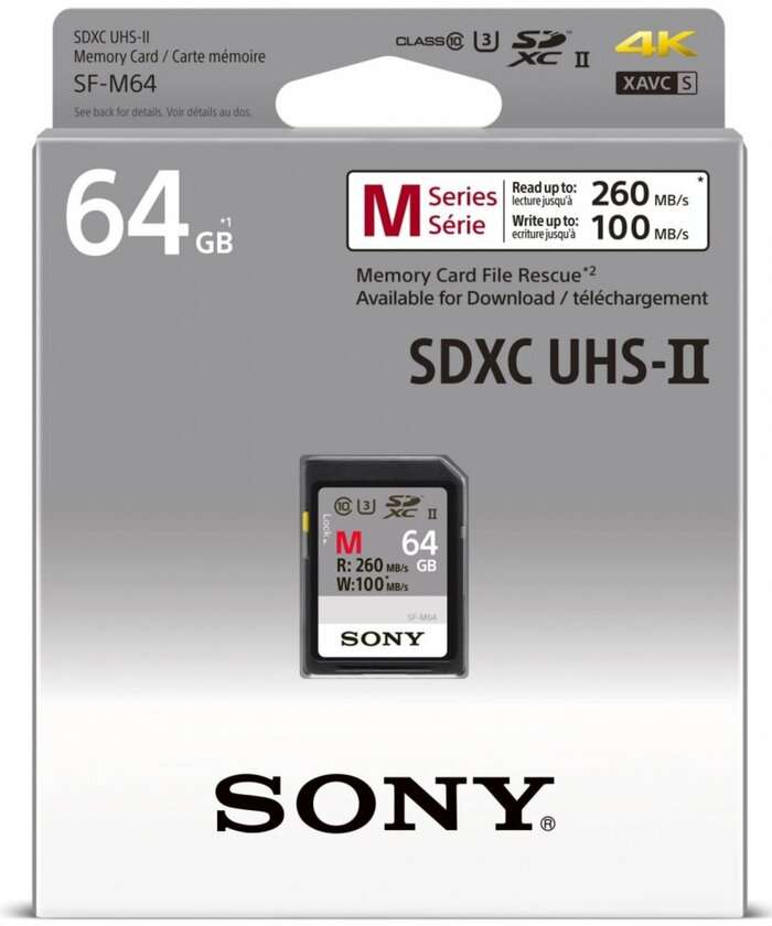 Sony SDXC UHS II W277 W150 64 GB M | paměťová karta