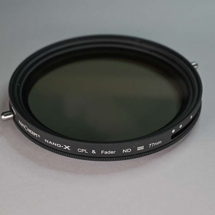 K&F Concept Nano-X CPL & Fader ND 2-32  filtr 77mm