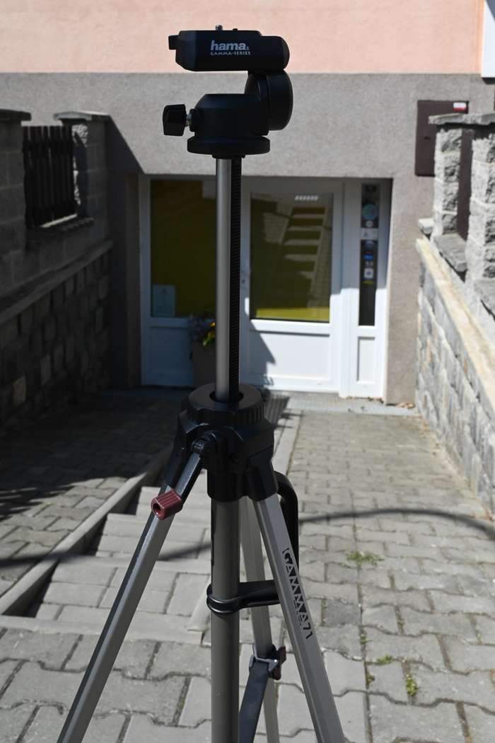 Hama GAMMA 71 + páková hlava | stativ s hlavou