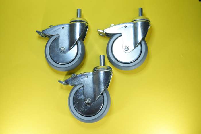 Manfrotto 251 Sada 3 ks koleček pro světelné stativy s průměrem 125 mm