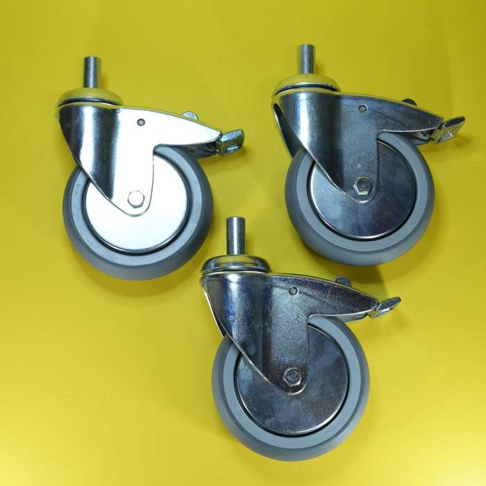 Manfrotto 251 Sada 3 ks koleček pro světelné stativy s průměrem 125 mm