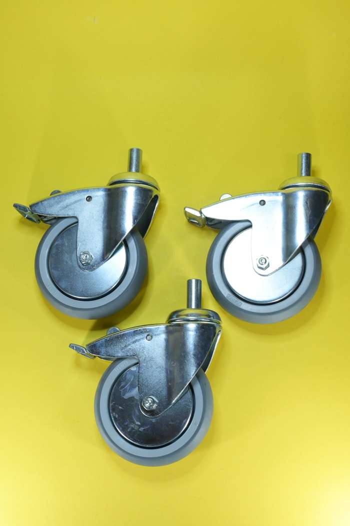 Manfrotto 251 Sada 3 ks koleček pro světelné stativy s průměrem 125 mm