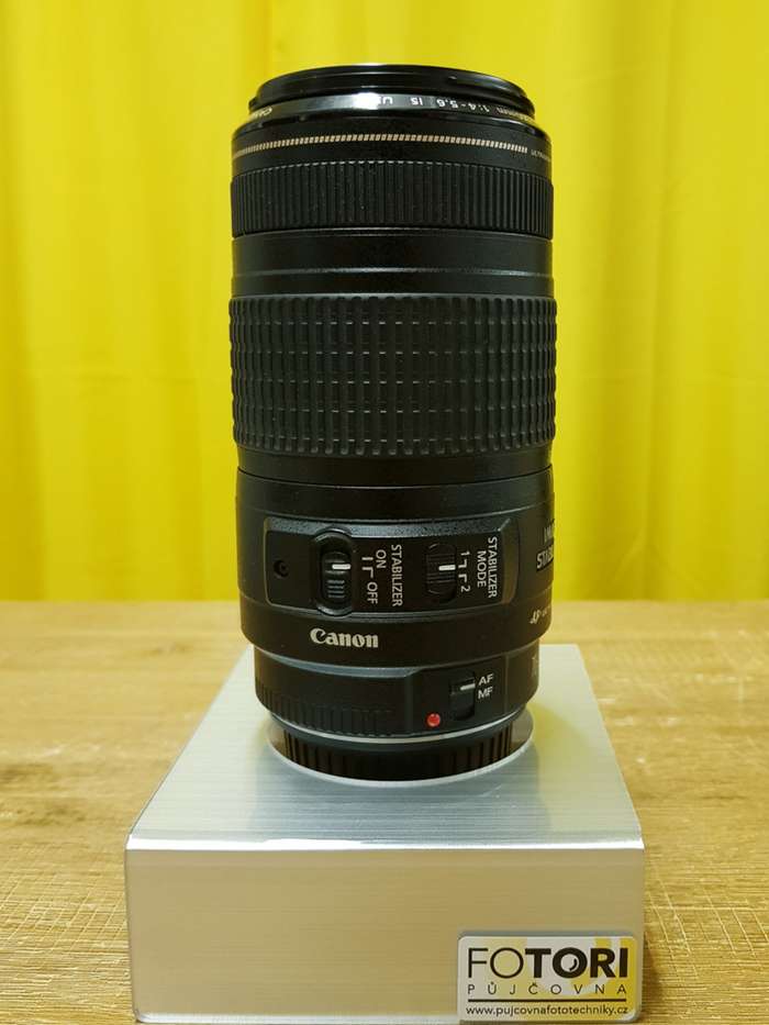 CANON EF 70-300MM F/4-5,6 IS USM + NOVÁ SLUNEČNÍ CLONA