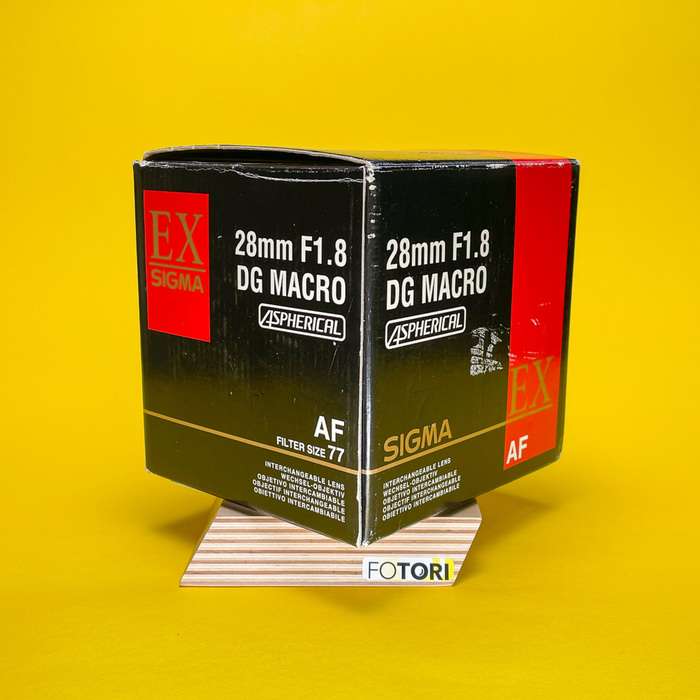 Sigma 28mm f/1,8 EX DG ASPHERICAL MACRO pro Canon | 1001360