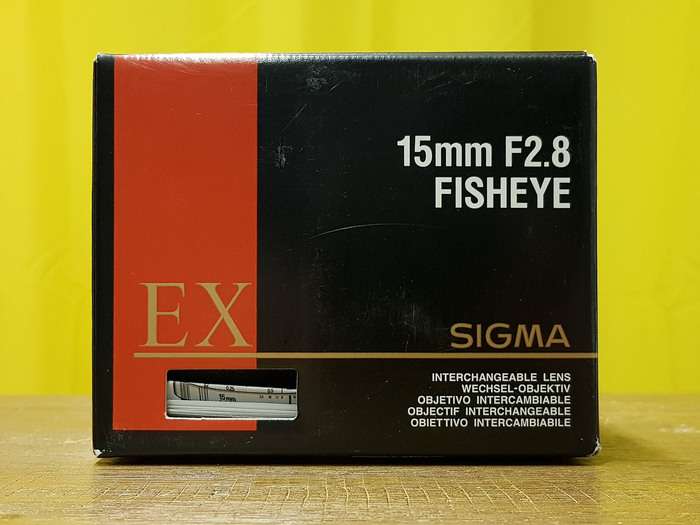 Sigma 15/2,8 EX DG DIAGONAL pro Nikon F