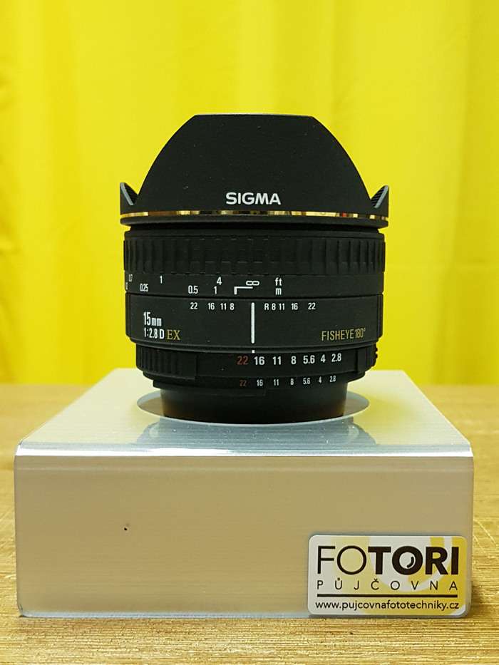 Sigma 15/2,8 EX DG DIAGONAL pro Nikon F