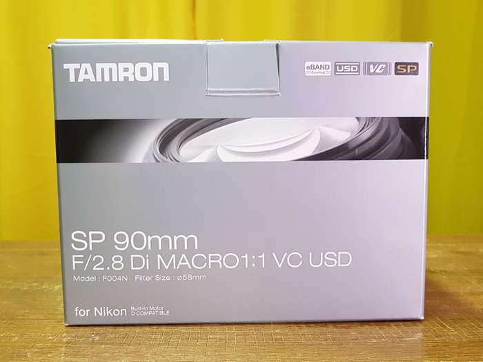 Tamron SP 90mm F/2,8 Di Macro 1:1 VC USD pro Nikon