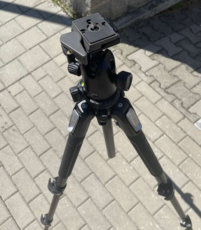 Manfrotto  MT190XPRO4 Aluminium + Kulová hlava 498RC2 + pouzdro MBAG 70