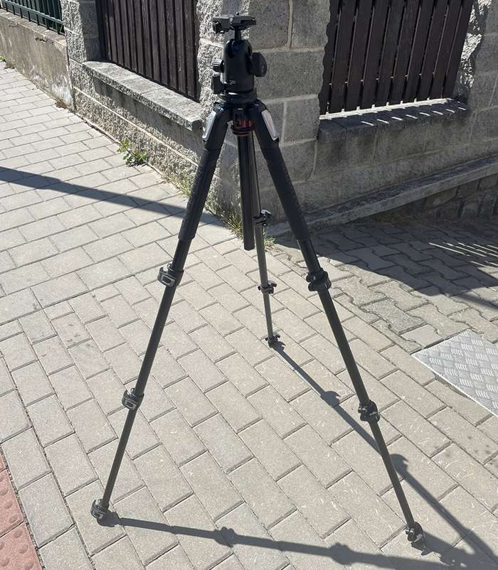 Manfrotto  MT190XPRO4 Aluminium + Kulová hlava 498RC2 + pouzdro MBAG 70