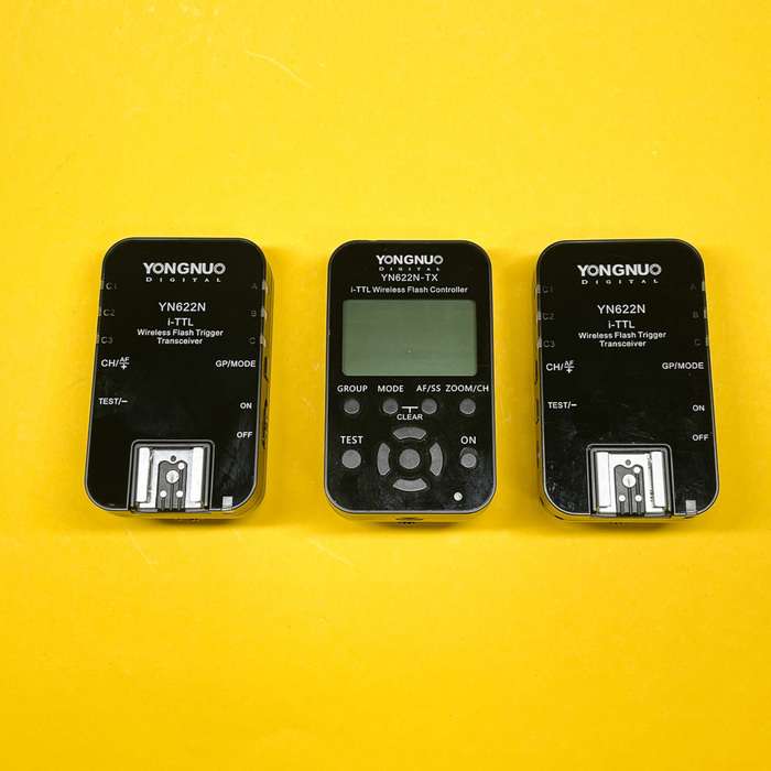 Yongnuo YN622N-TX + 2x YN622N pro Nikon | Řídící jednotka a 2x přijímač