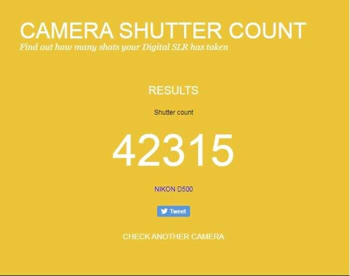 Nikon D500 | závěrka 42315