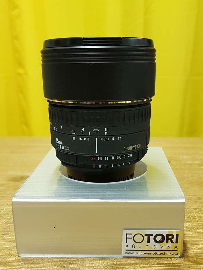 Sigma 15/2,8 EX DG DIAGONAL pro Nikon F