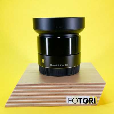 SIGMA 19 mm f/2,8 DN Art černý Sony E | 51893629
