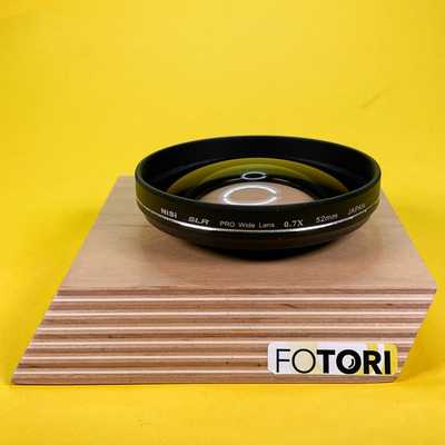 Nisi SLR širokoúhlá  předsádka 0,7x 52mm