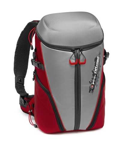 Manfrotto MB OR-ACT-BPGY, Off road Stunt Backpack grey, batoh řady Offroad šedý