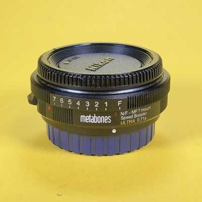Metabones Speed Booster ULTRA 0,71x z Nikon G(F) na Micro 4/3