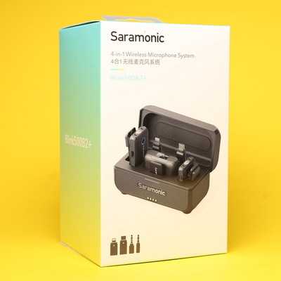 Saramonic Blink 500 B2+ (TX+TX+RX) 2 to 1 - 2,4 GHz Wireless system | 2x Bezdrátový mikrofon | Stereo