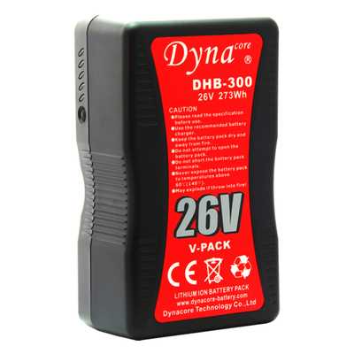 Dynacore V-Mount Battery DHB-300 273Wh 26V | Doprodej