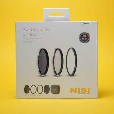 Nisi Filter Swift System Add On Kit 77mm | Set filtrů