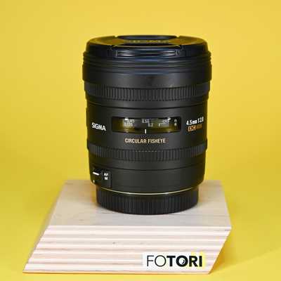 Sigma 4,5/2,8 EX DC HSM CIRCULAR FISHEYE pro Canon