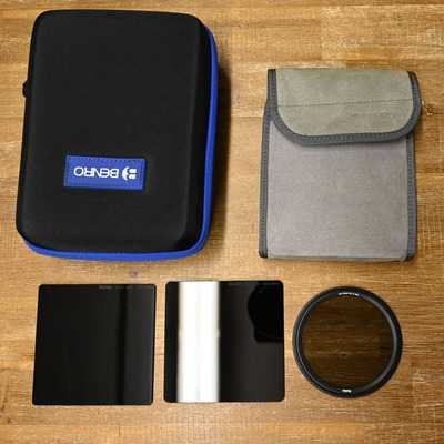 set Haida filtrů 100x100 (NS64, ND 1000, CPL)  + Benro FB100S