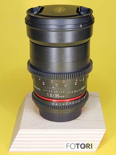 Samyang 35mm T1.5 VDSLR MKII pro Canon EF | Bjp13154