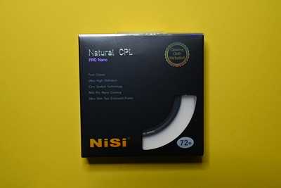 Nisi CPL filtr Natural Pro Nano 72 mm | rozbaleno
