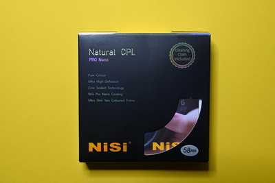 Nisi CPL filtr Natural Pro Nano 58 mm | rozbaleno