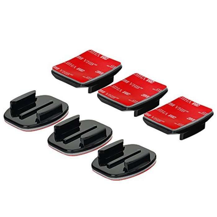 Nalepovací držák prohnutý pro akční kamery