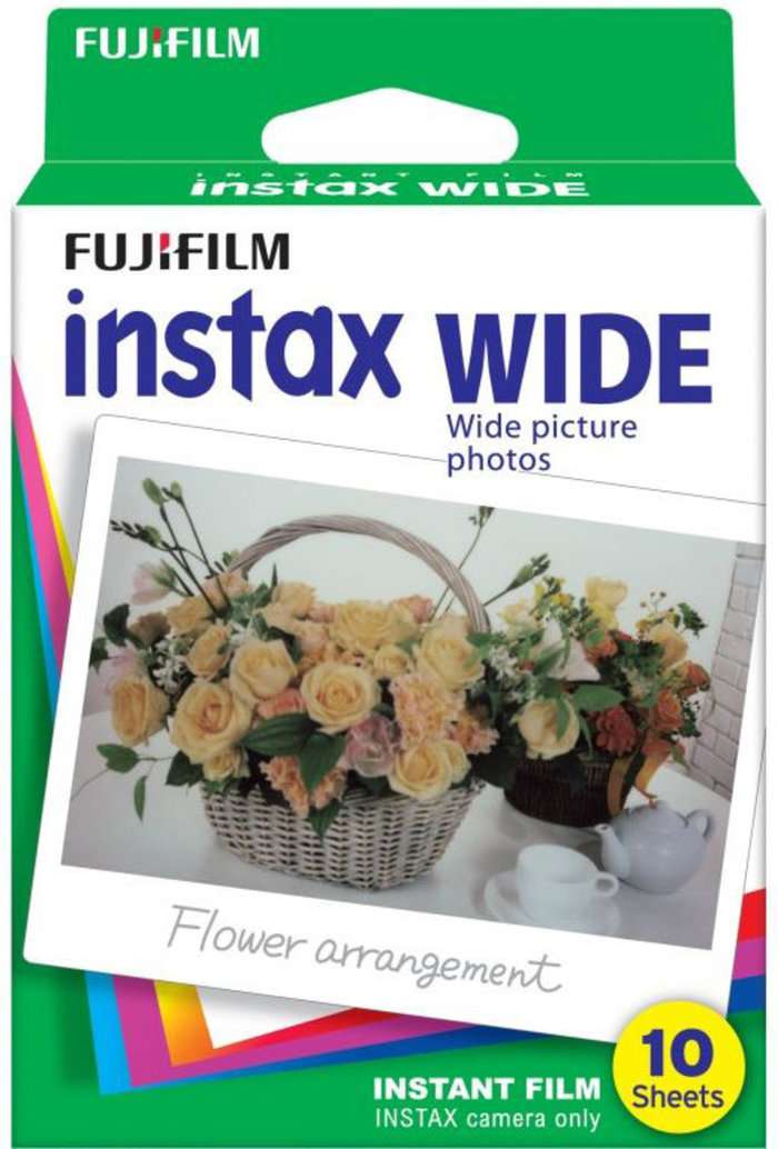 10 fotografií FujiFilm Instax  Wide