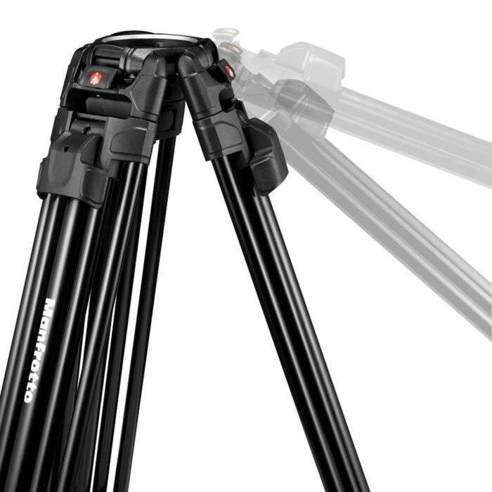Manfrotto 645 Fast Twin Leg Alu Tripod | video stativ