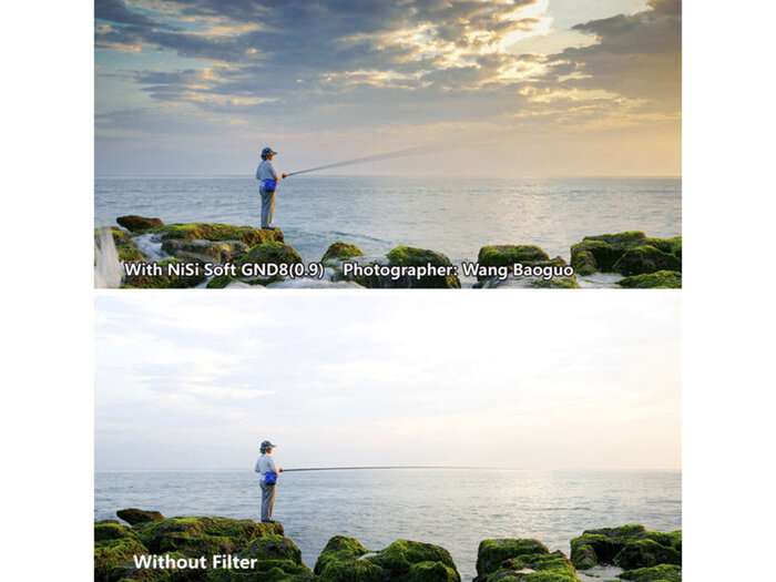 přechodový filtr Nisi 150x170mm  Nano 0,9 soft  (ND8)