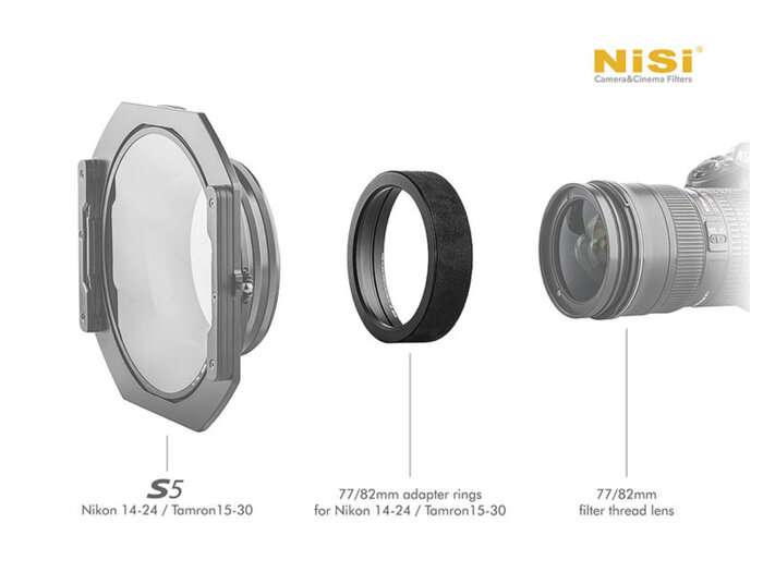 NISI Adaptér pro držák S5 Sigma 14-24/2,8 Sony pro použití na objektivech s filtrem 82 mm