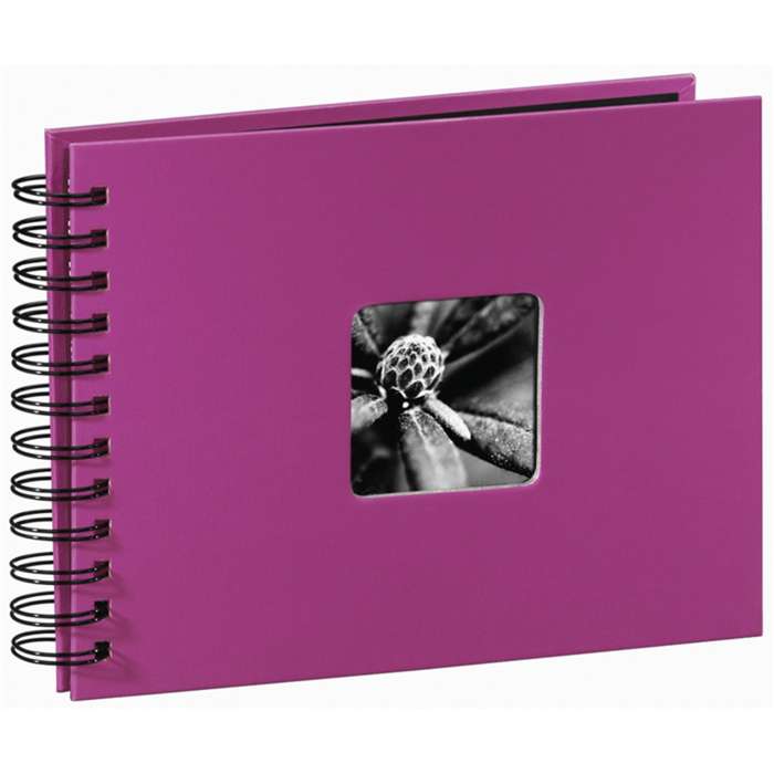 Album spirálové 24 x 17 cm | 50 stran | Pink