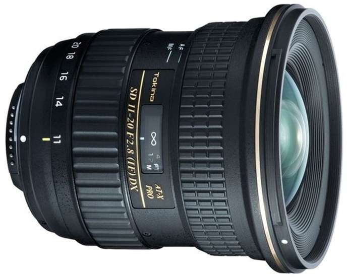 Tokina 11-20 mm f/2,8 AT-X SD PRO IF DX  Canon EF
