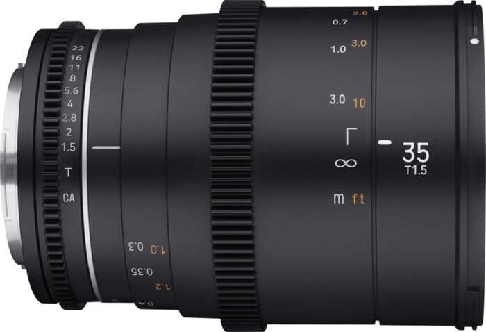 Samyang 35 mm T/1,5 pro VDSLR MK2 pro Canon EF