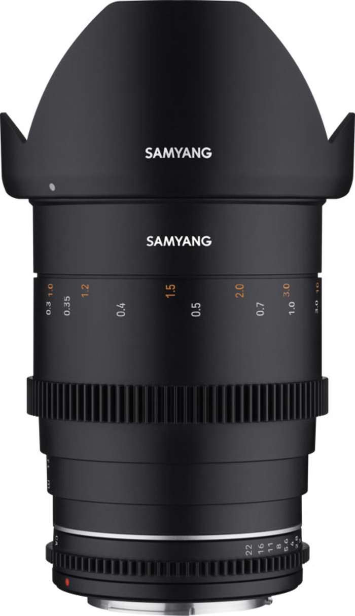 Samyang 35 mm T/1,5 pro VDSLR MK2 pro Canon EF