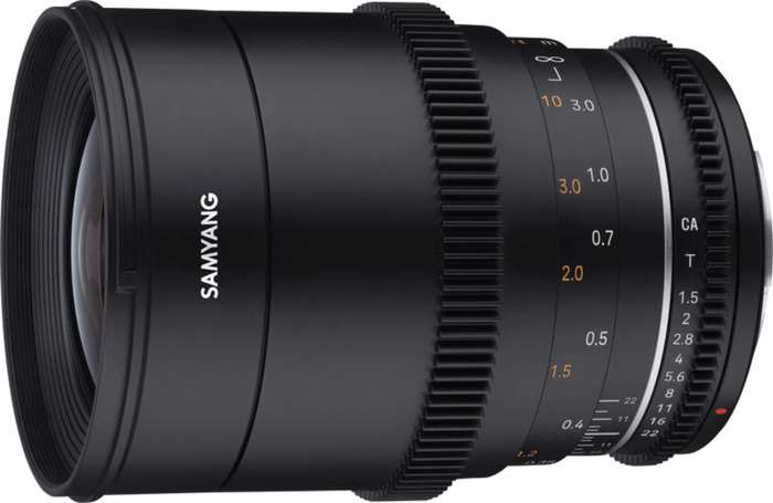 Samyang 35 mm T/1,5 pro VDSLR MK2 pro Canon EF