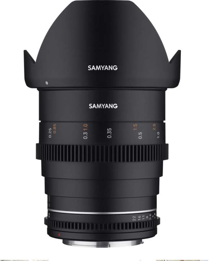 Samyang 24 mm T/1,5 pro VDSLR MK2 pro Canon EF