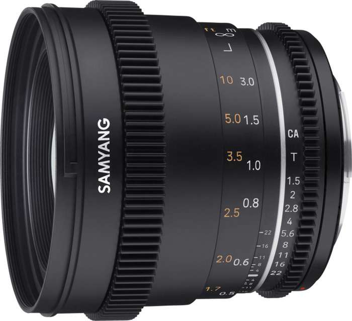 Samyang 85 mm T/1,5 pro VDSLR MK2 pro Canon EF