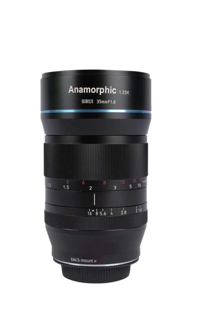 Sirui Anamorphic Lens 1,33x 35 mm f/1,8 Micro 4/3