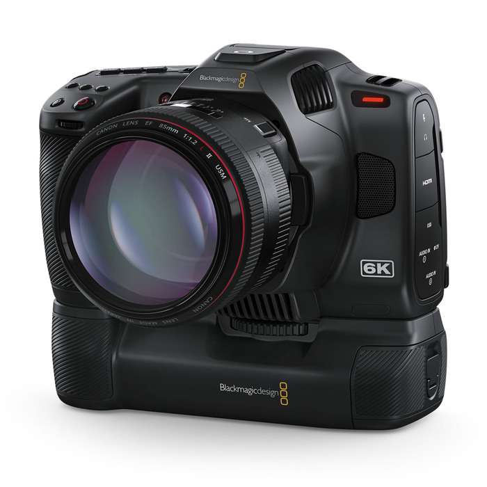 Blackmagic pocket camera battery pro grip | Grip pro BMPCC6kpro