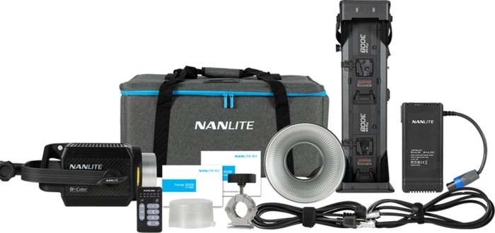Nanlite D-light studio bicolor set | Forza 300B | 2x Forza 60B