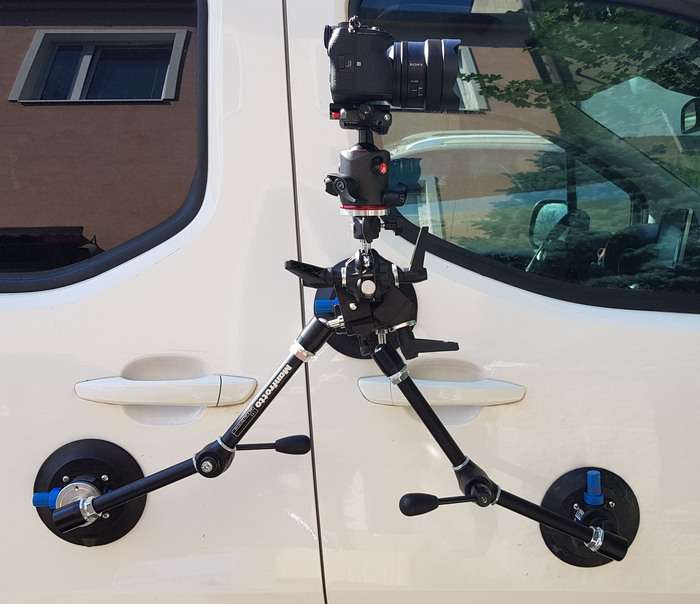 Car Mount manfrotto  |  Set pro pohled do kabiny