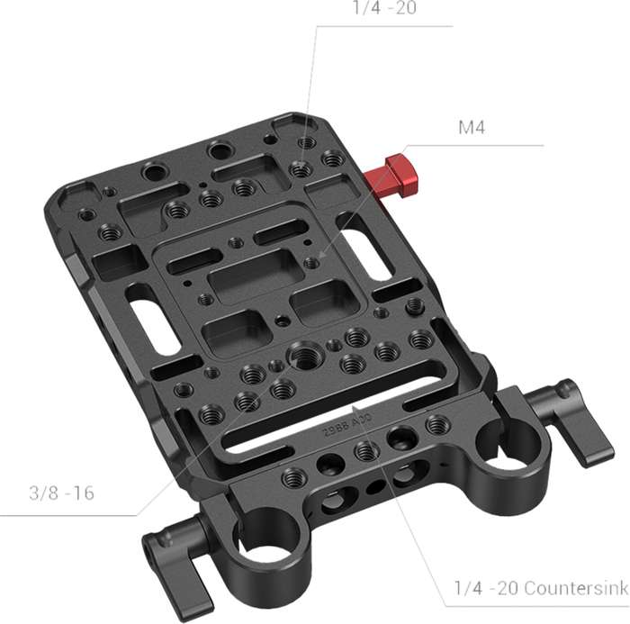 Smallrig 3016 Battery Plate V-Mount | držák V-mount baterie